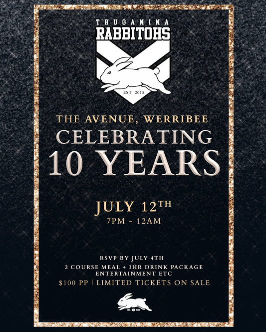 10yr GALA DINNER